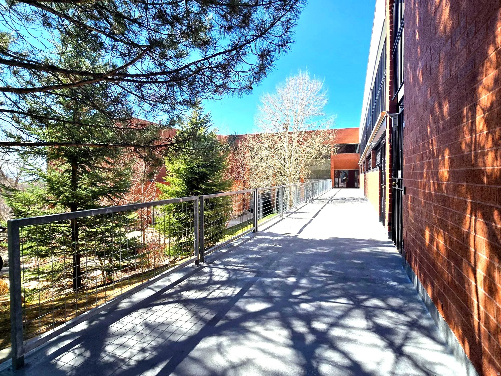 Walkway leading to Front Entrance