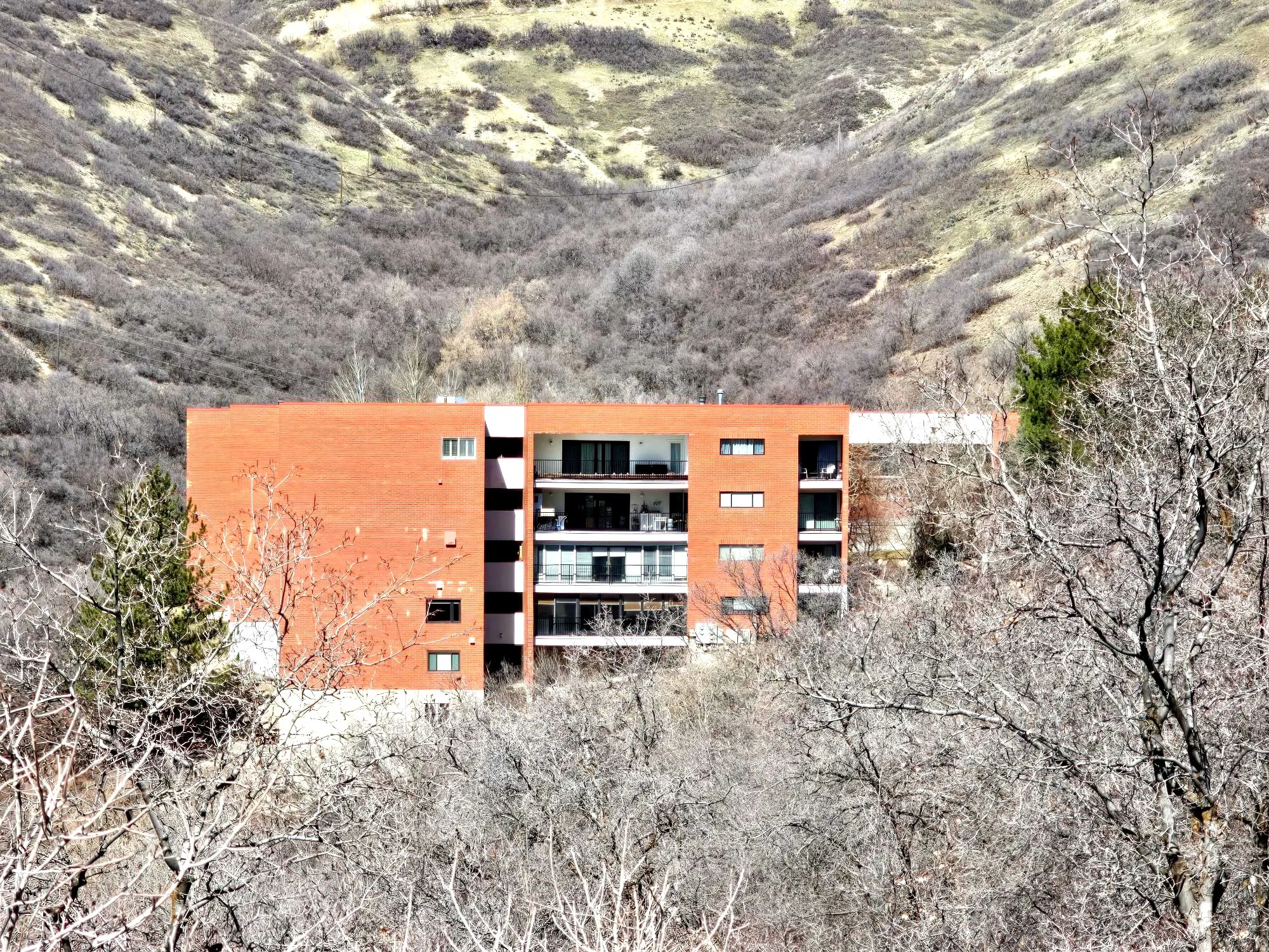 View of Building Near Emigration Canyon