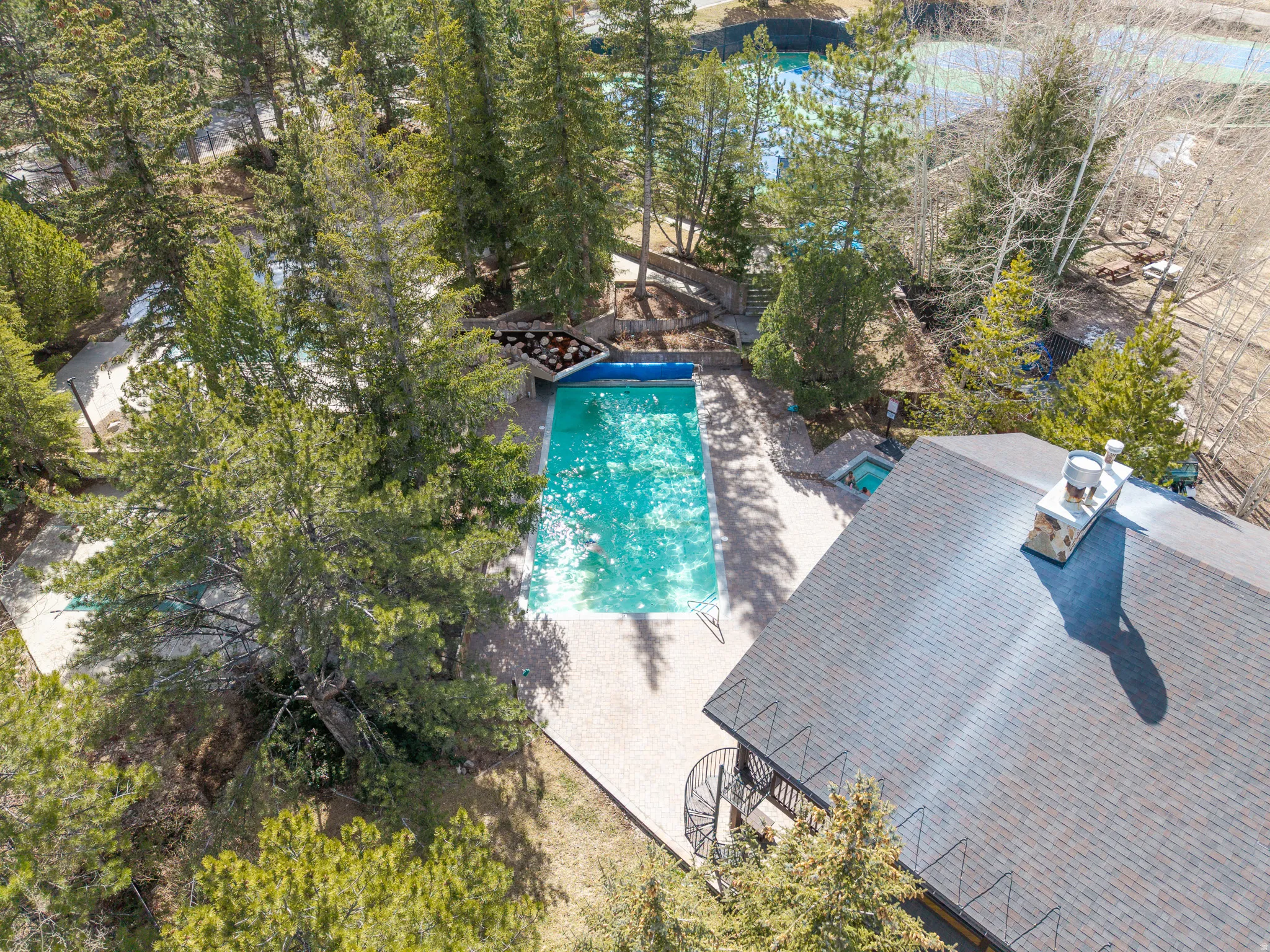 View of swimming pool