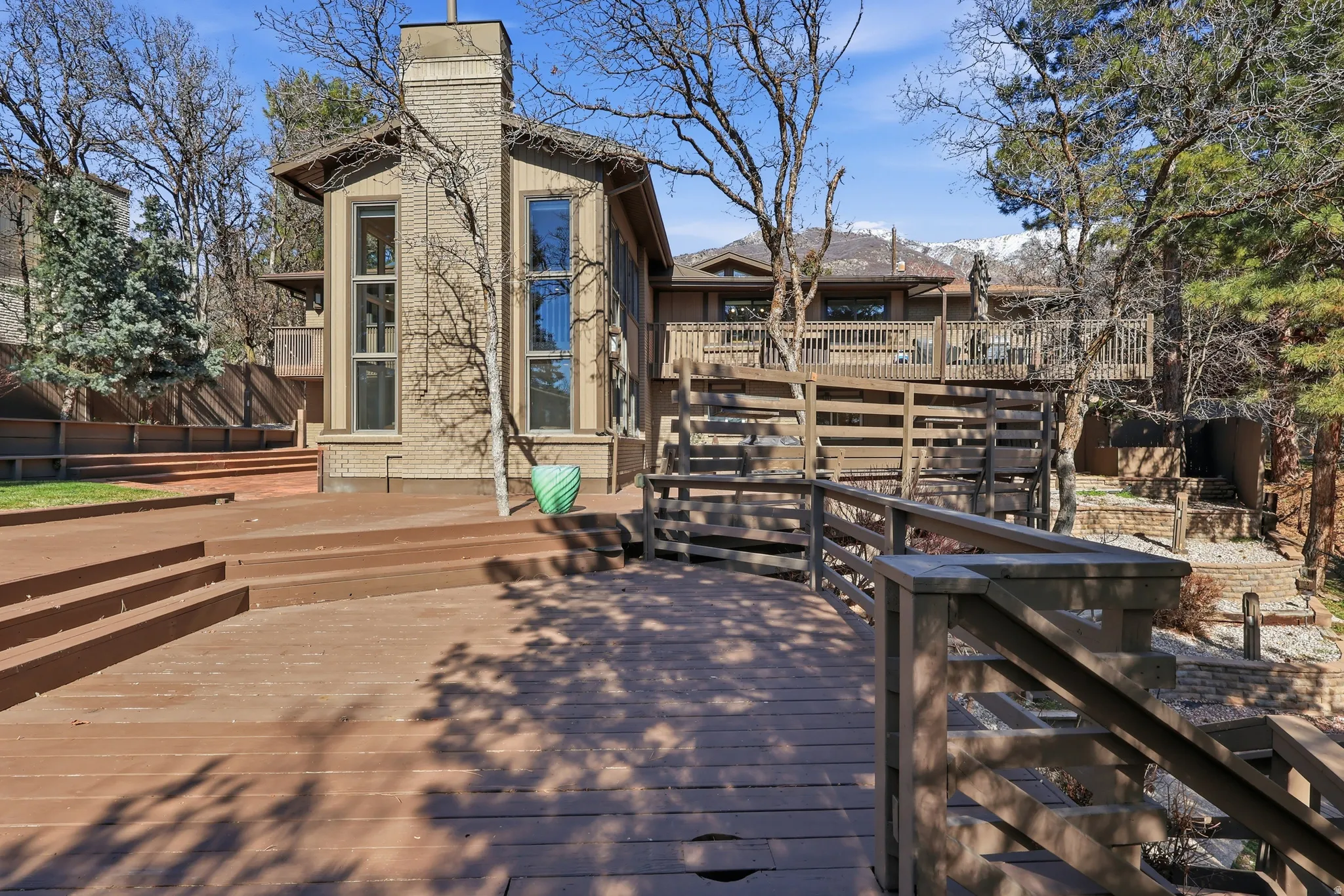 View of deck