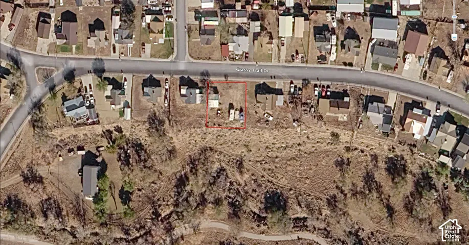 Map / location featuring approximate property parcel outlined