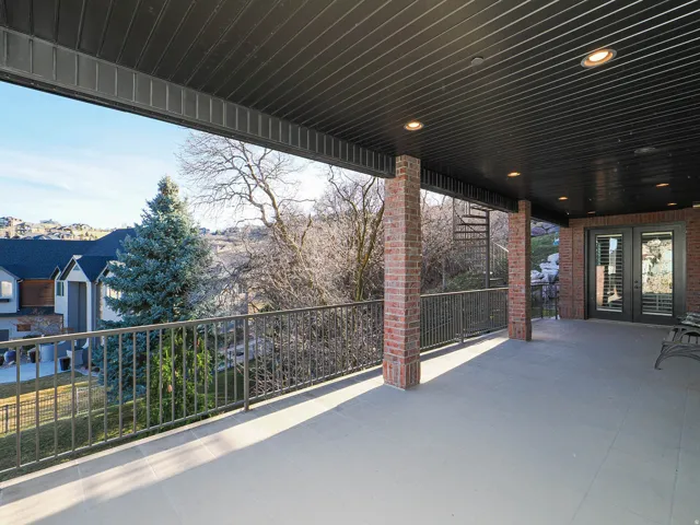 View of patio / terrace with french doors