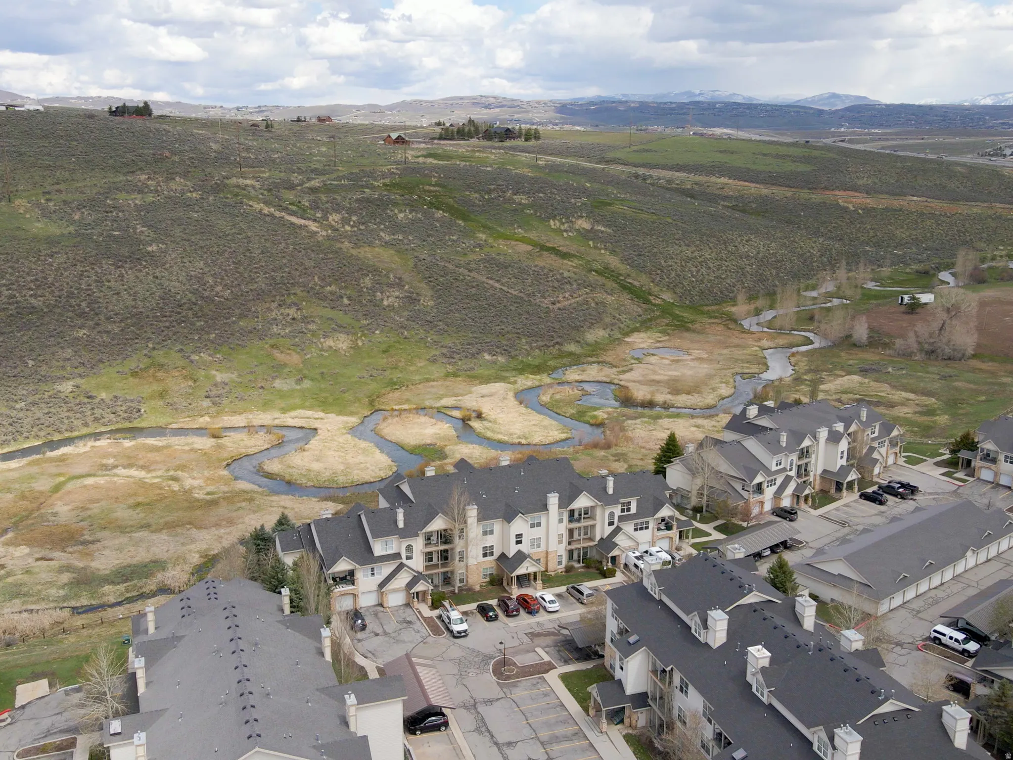 View of rural area featuring a mountain backdrop