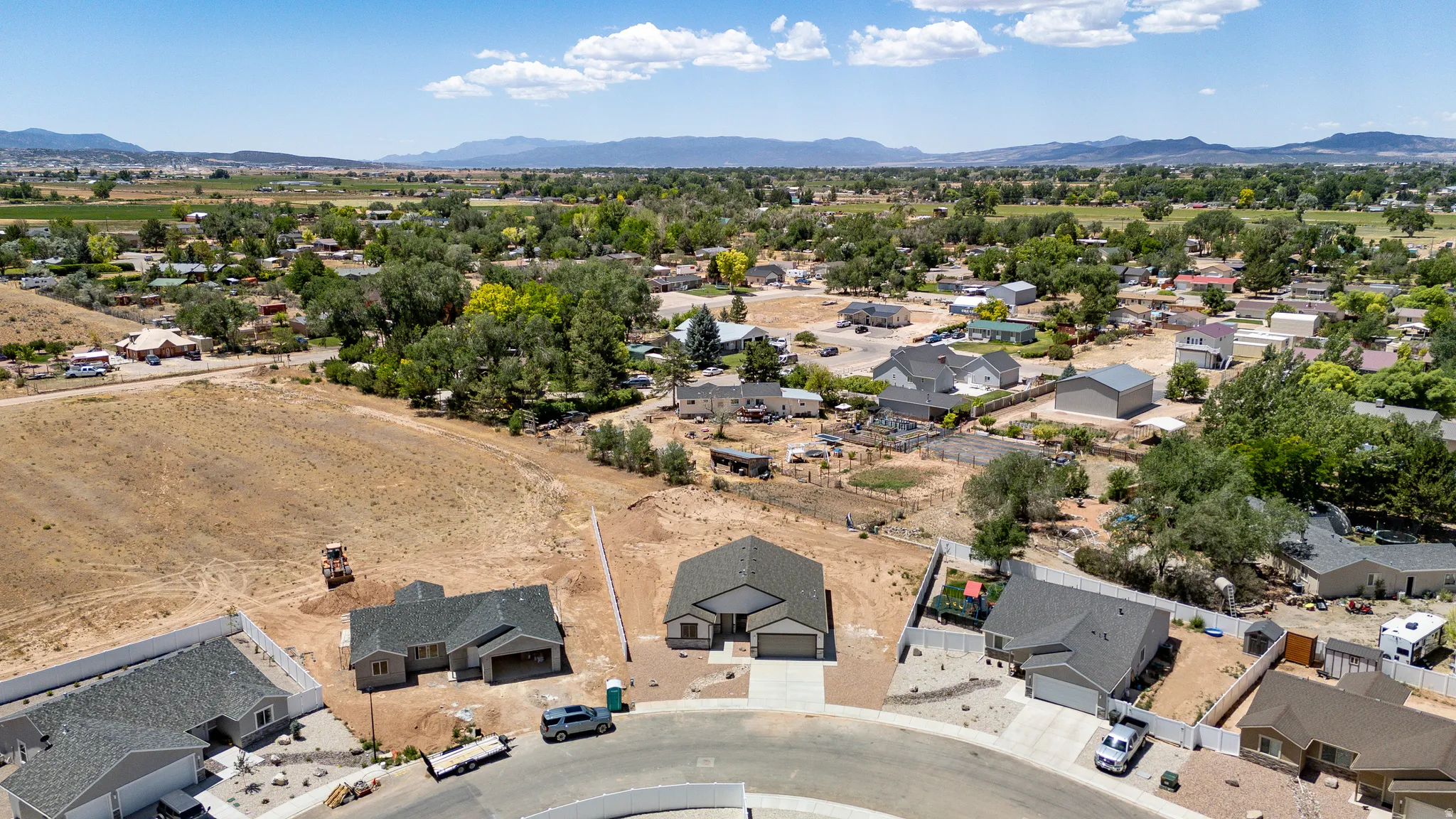 New construction homes with attached garages