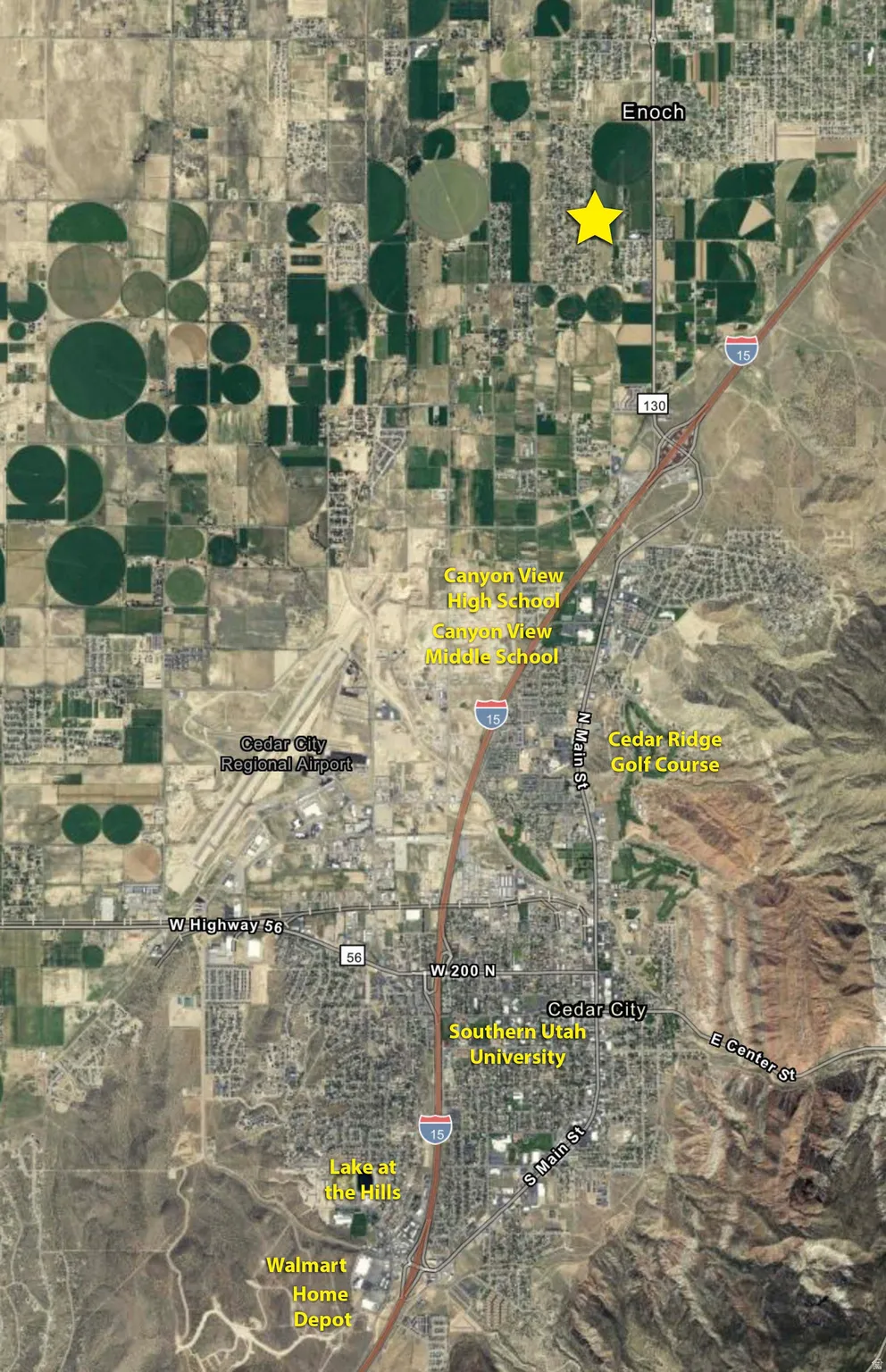 Location Map. Illustrating the geographical context and key landmarks in proximity to the property