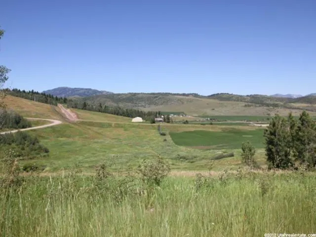 View of mountain background with rural landscape