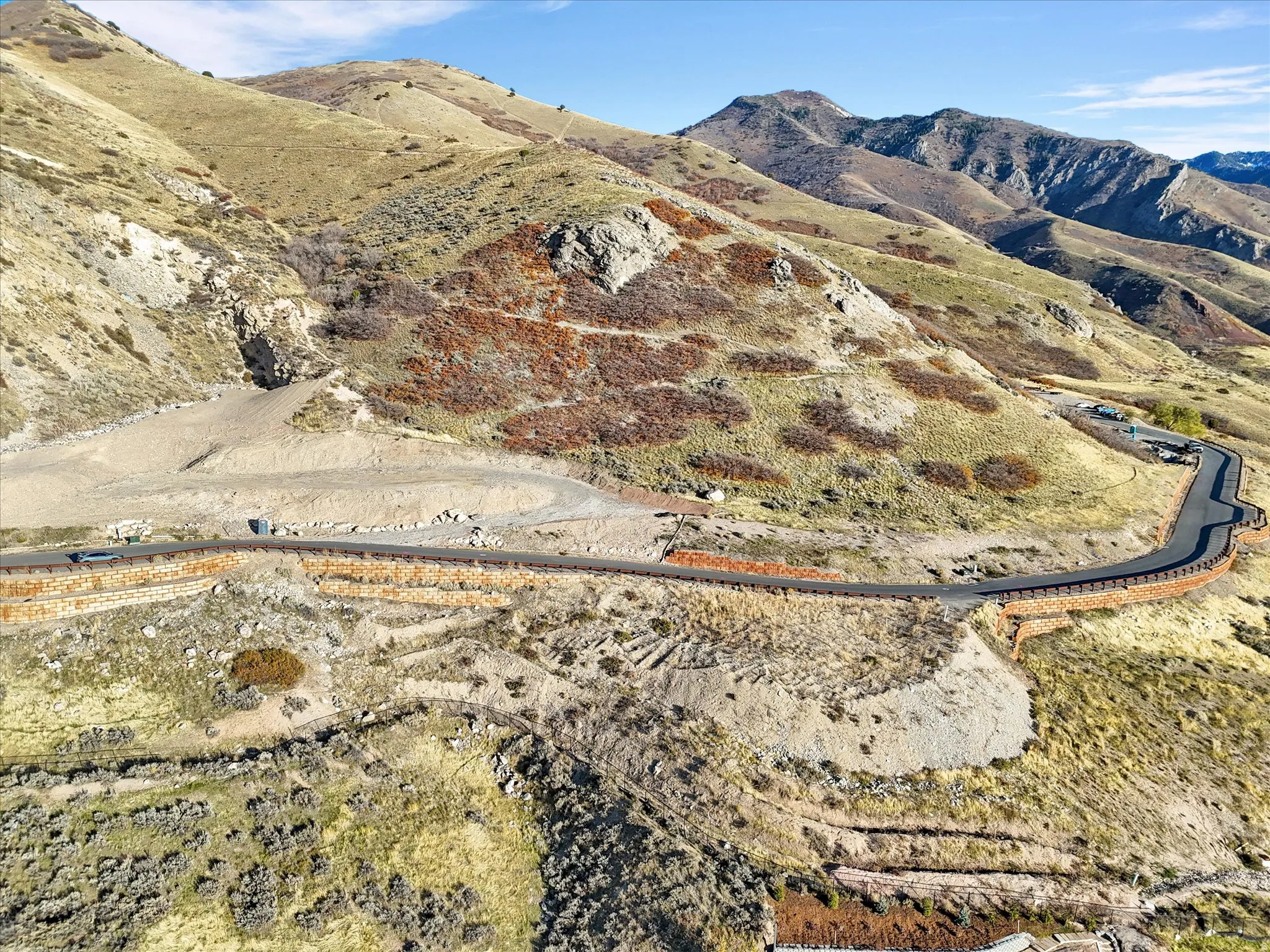 View of mountain backdrop