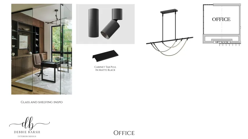 View of marketing collateral with multiple images