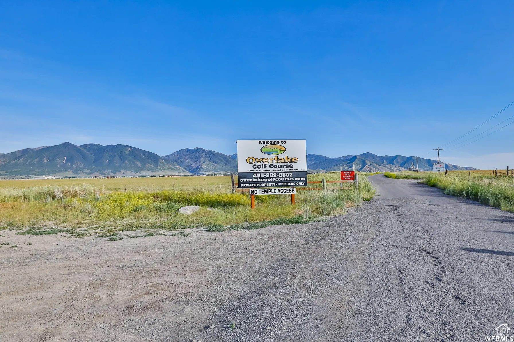 View of asphalt road featuring a mountain view
