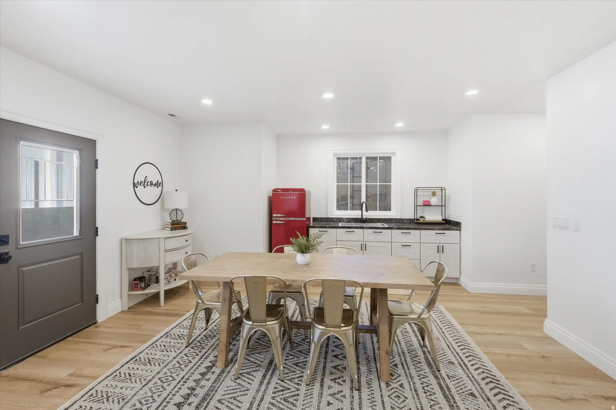 Wet Bar in Basement for entertaining next to Theater Room