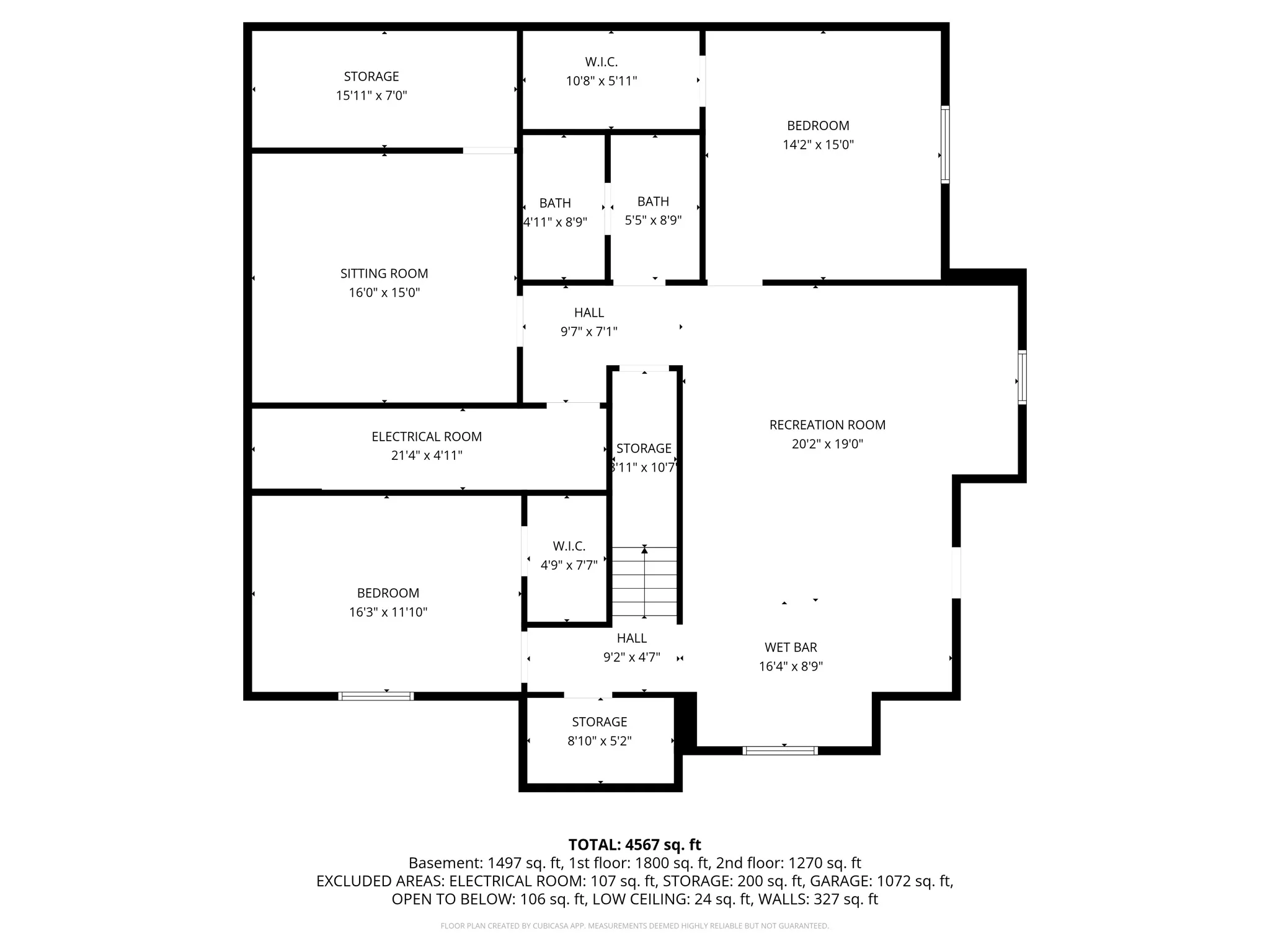 Basement Floor Plan
