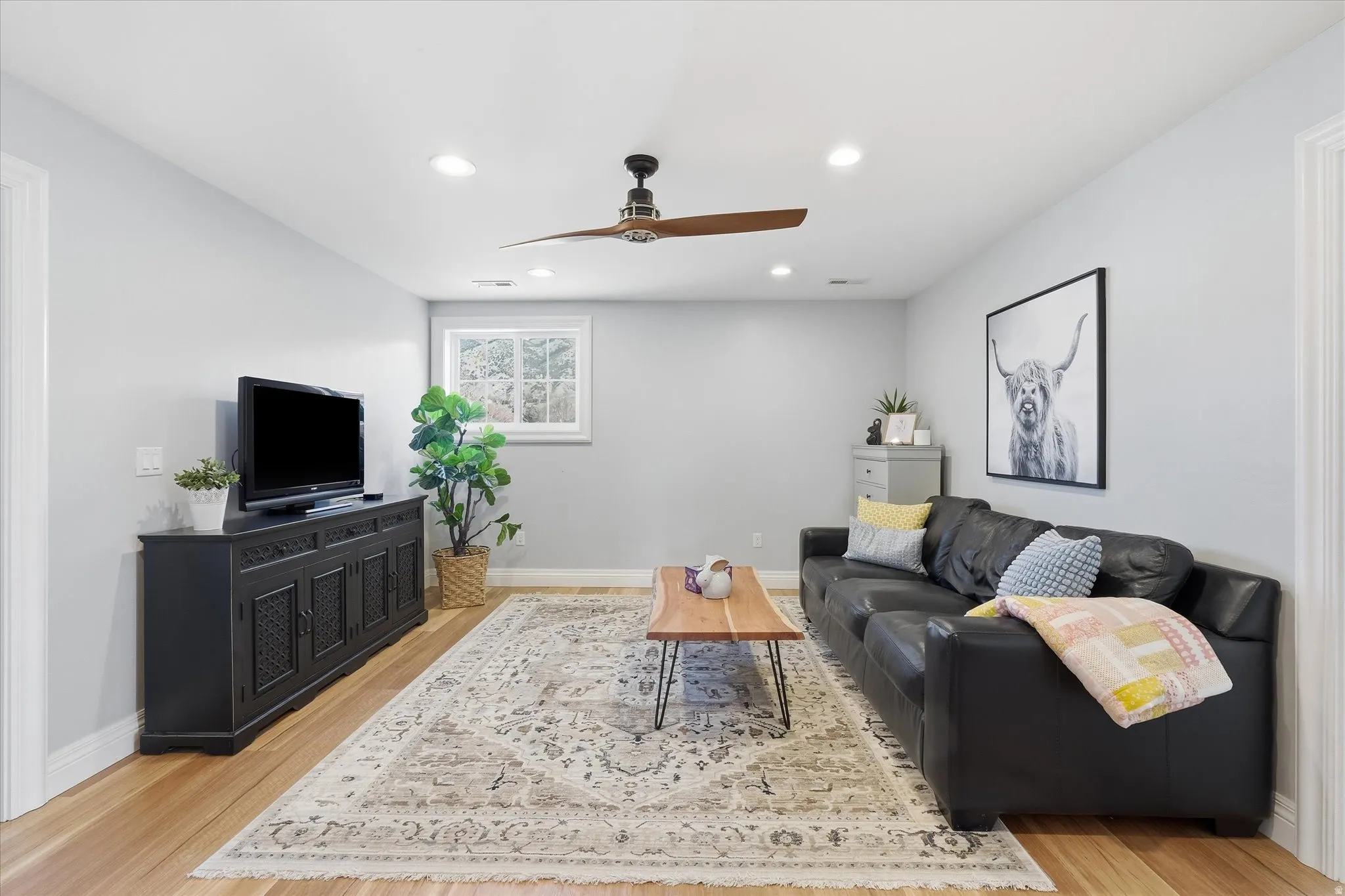 Upstairs Family Room by bedroom spaces