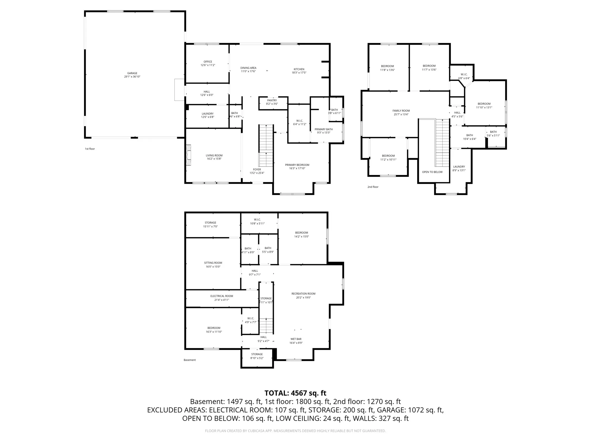 View of home floor plan