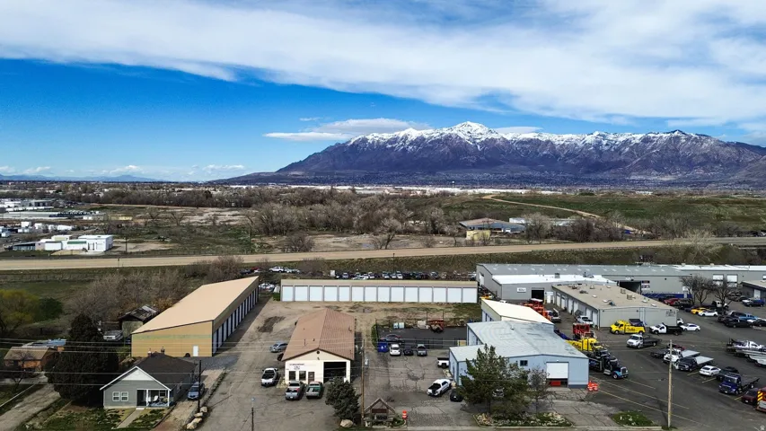 Drone / aerial view of mountains