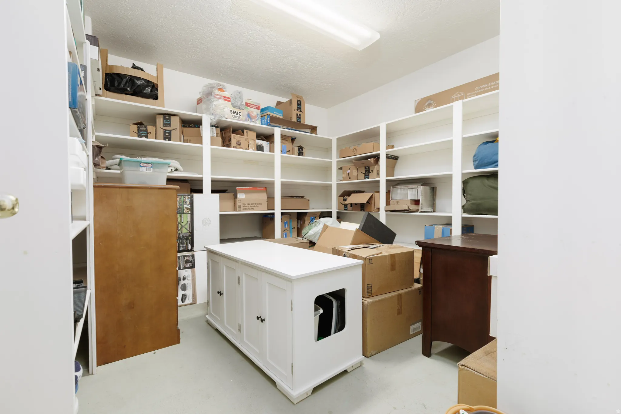 Spacious Storage Room Down
