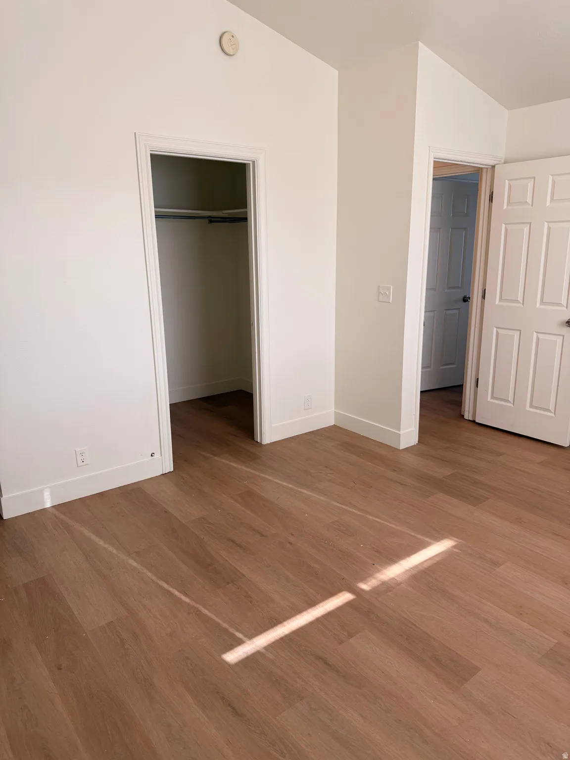 Master Bedroom with vaulted ceilings