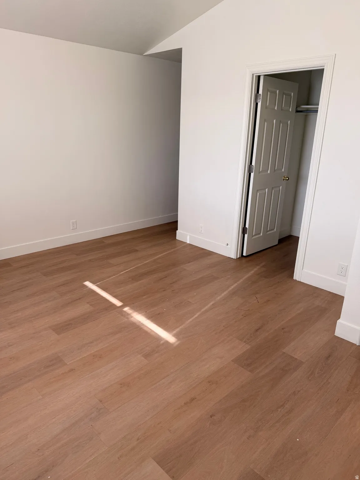 Master Bedroom with walk-in closet