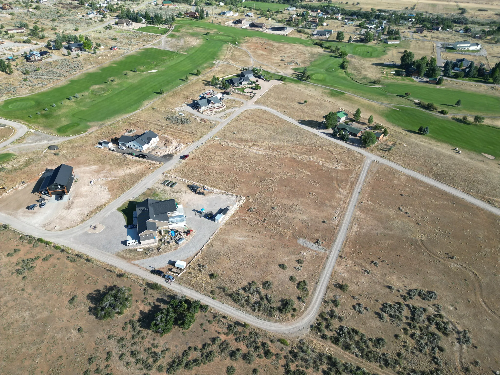 Aerial view of property's location