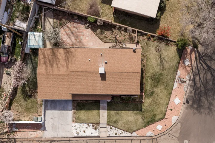View of subject property