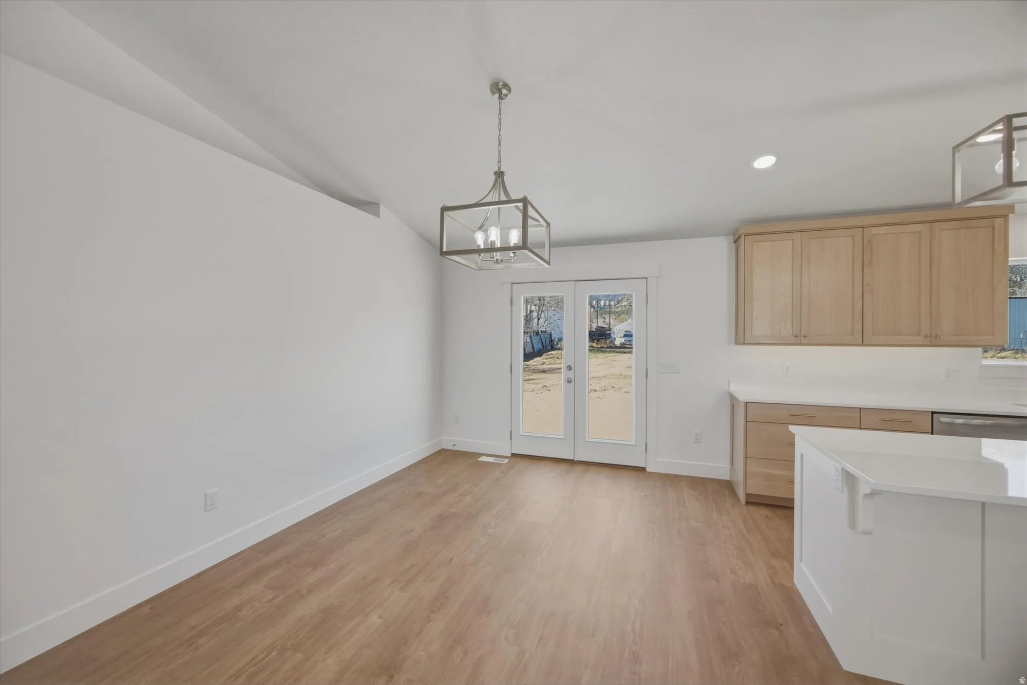 Dining area with ample natural light