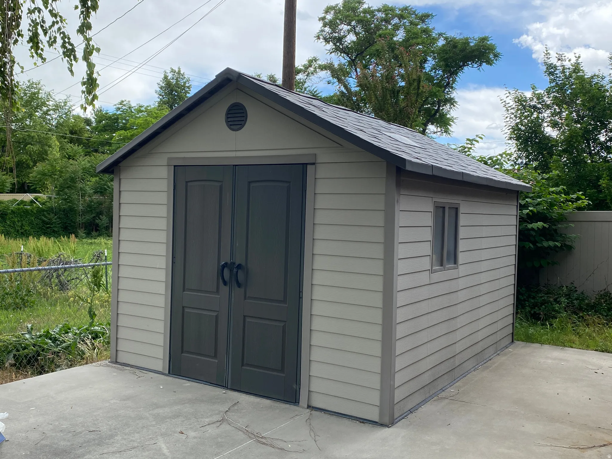 View of shed