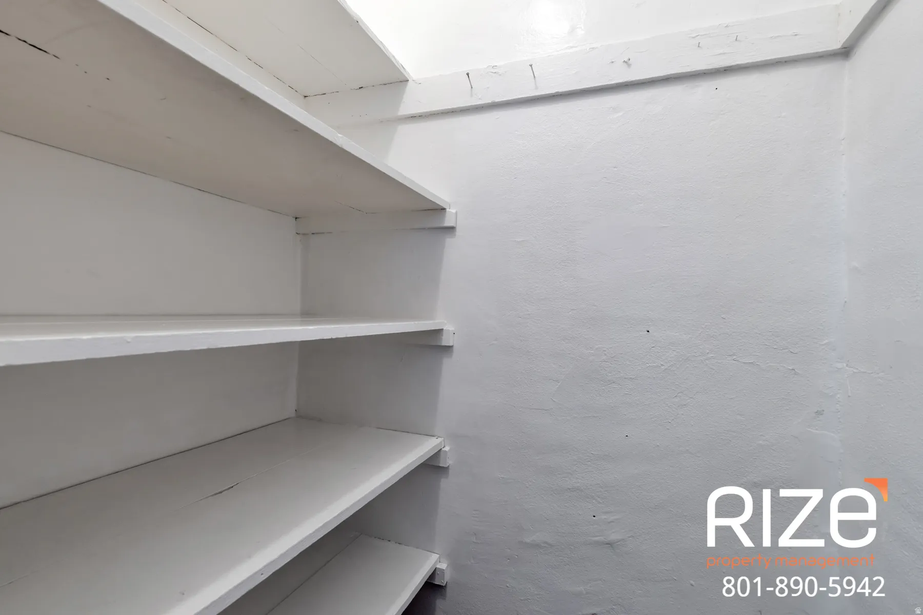 View of storage room