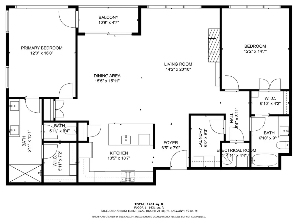 View of property floor plan