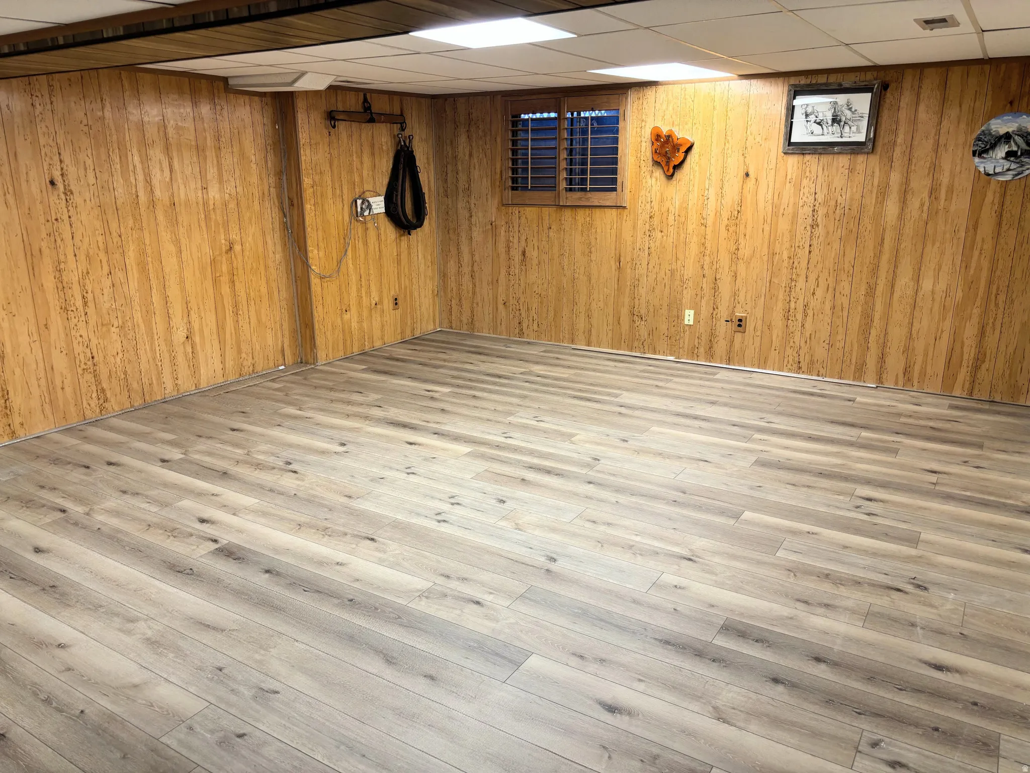 Downstairs Family Room New Flooring installed 3/11/20206