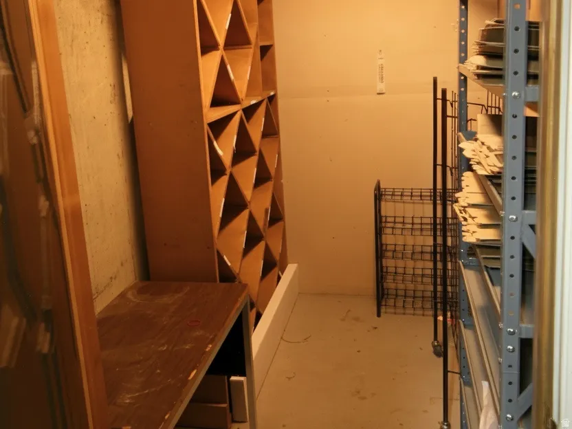Cold storage off of Utility Room