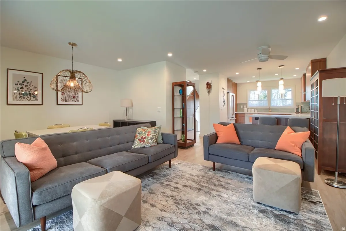 Open and airy floor plan