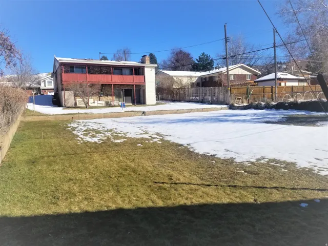 Rear of building, HUGE yard!