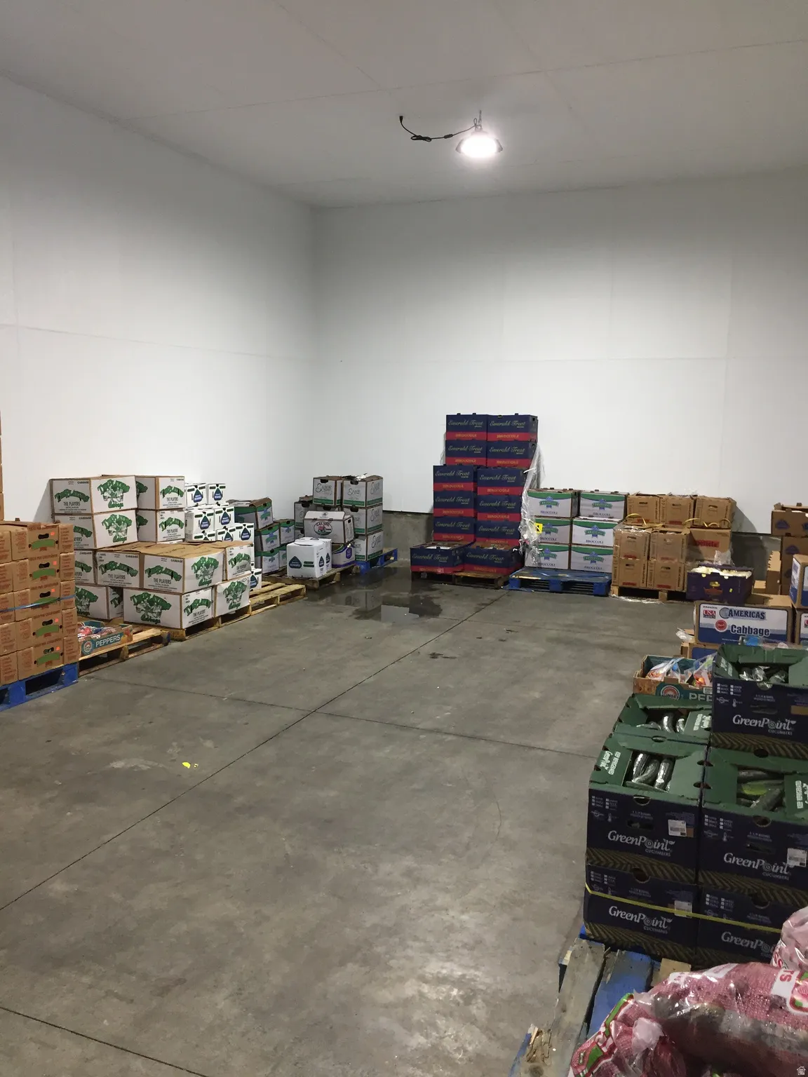 Misc room with a high ceiling