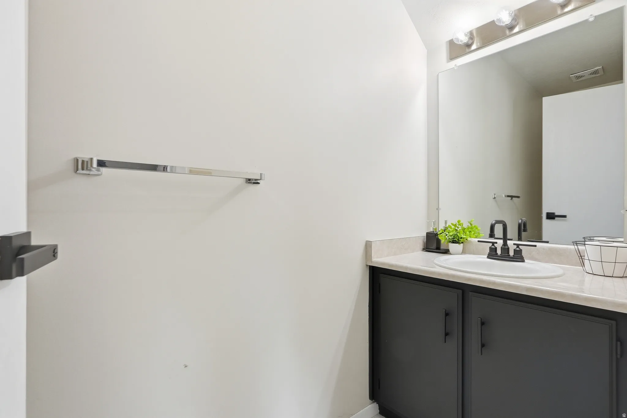 Powder room/ half bath.