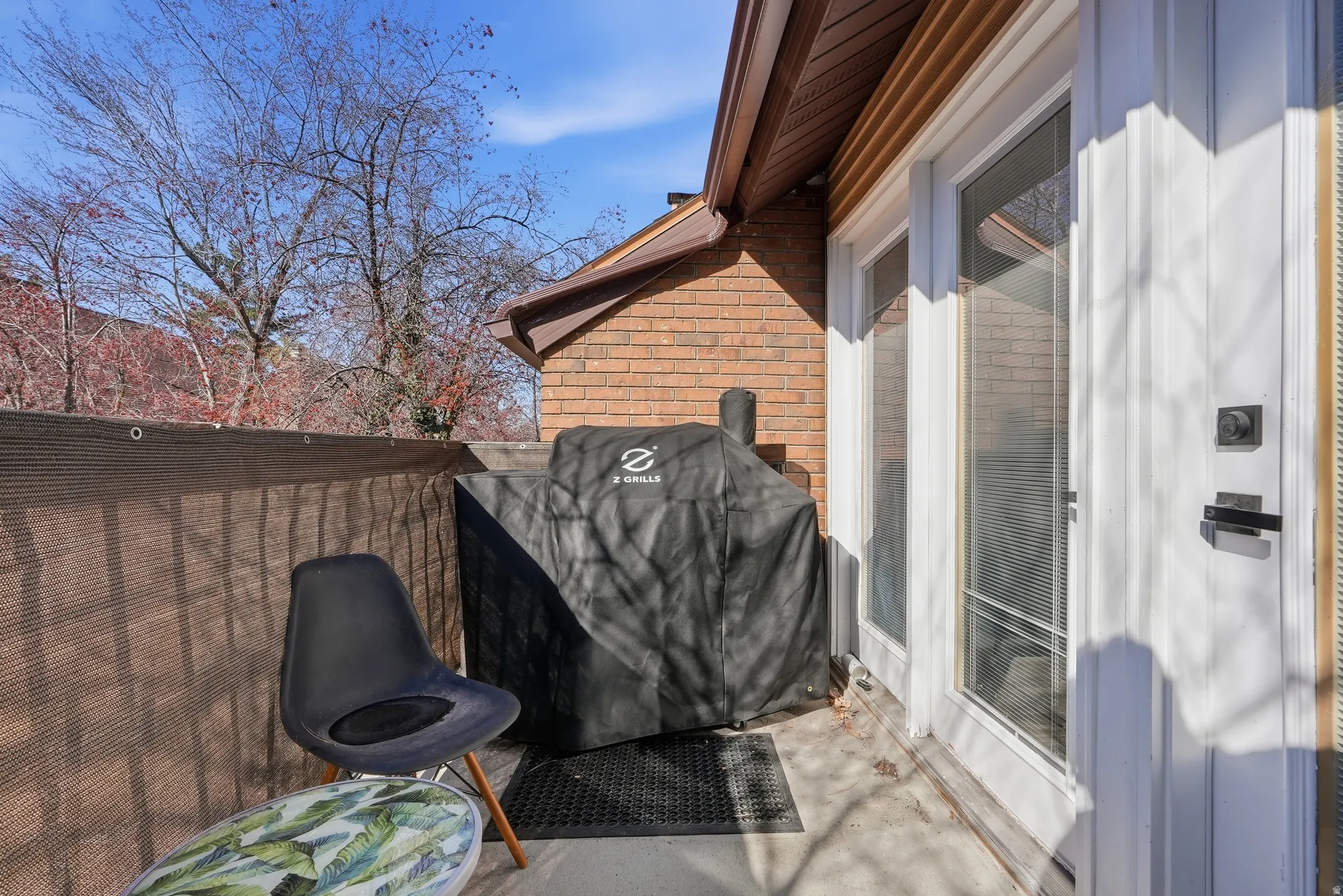 View of patio/balcony