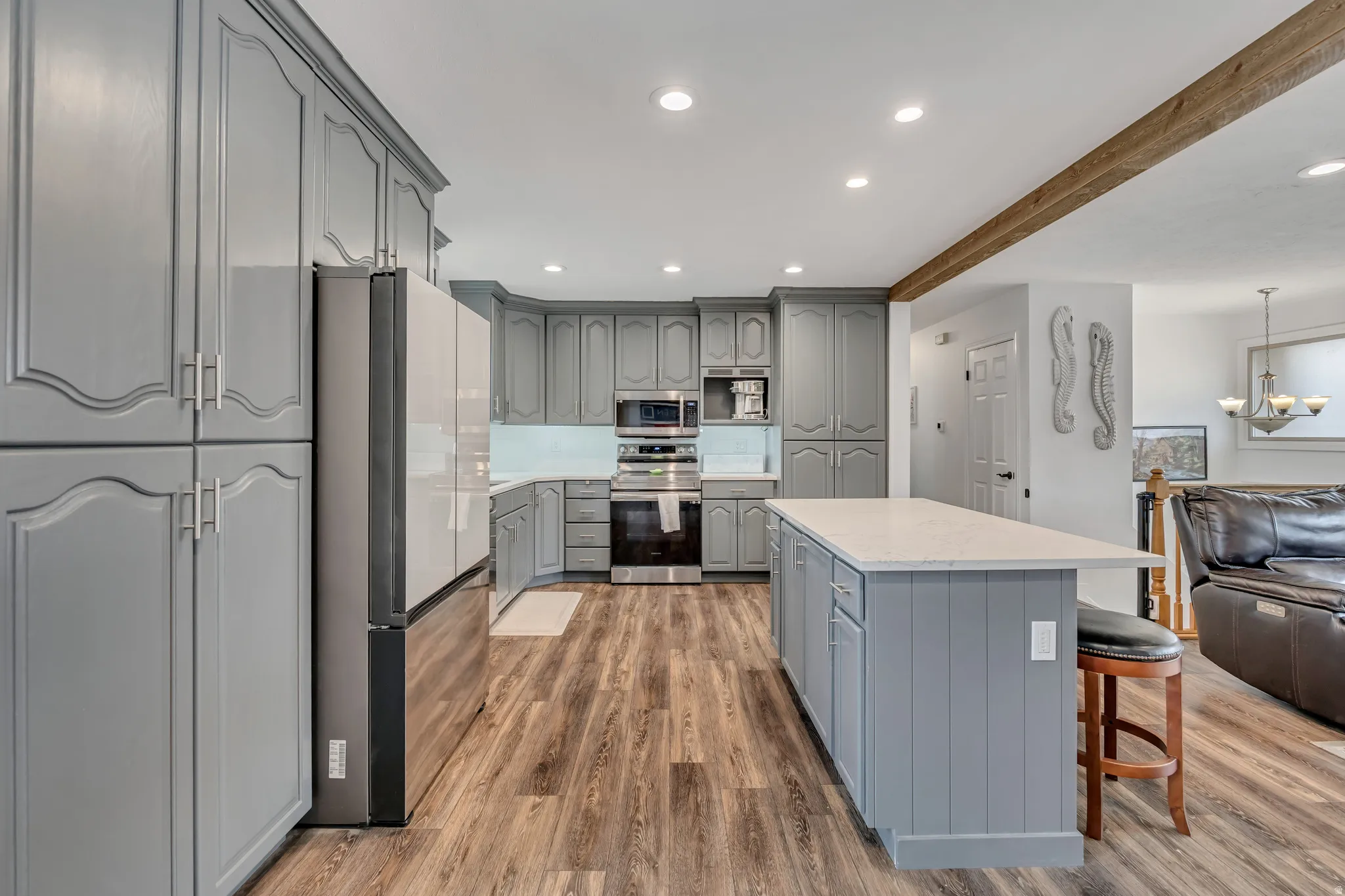 Fridge is Included, Stainless Steel Appliances