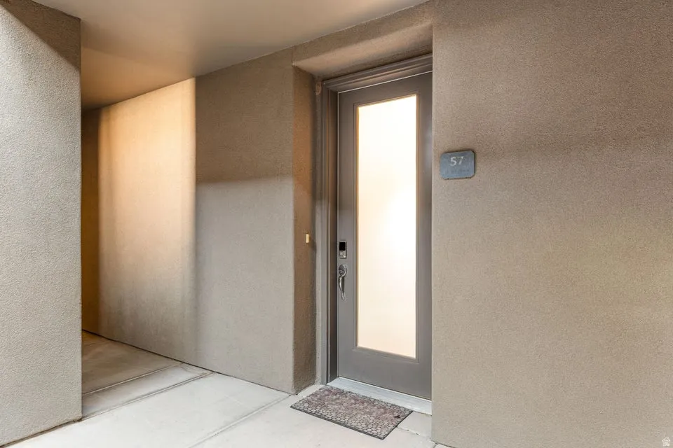 Entrance to property