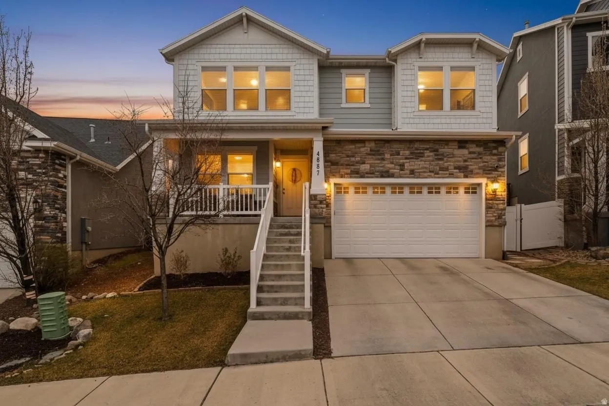 Welcome home! This stunning 2-story home features 5 bedrooms, 3.5 bathrooms, fully finished basement with no back neighbors!