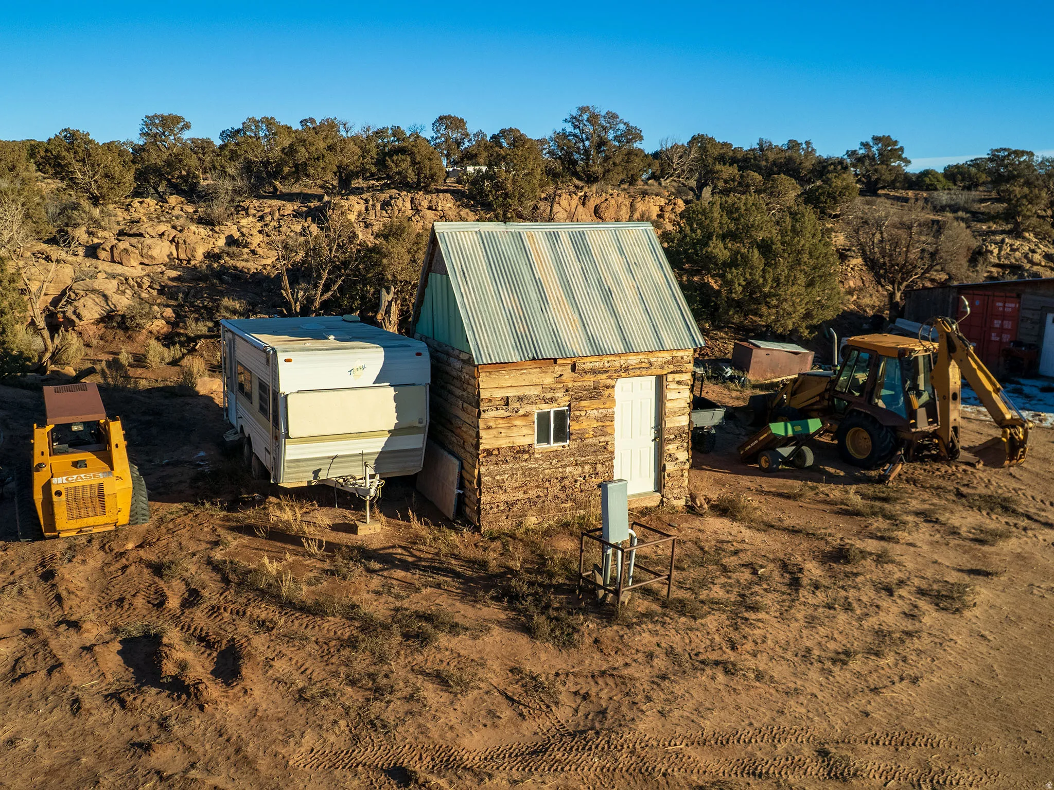 View of outdoor structure