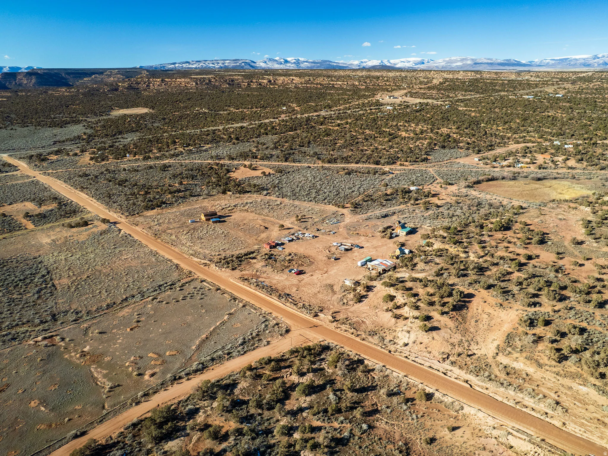 View of rural area featuring a mountain backdrop