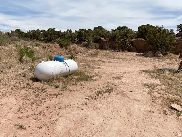 Exterior view of heating fuel tank