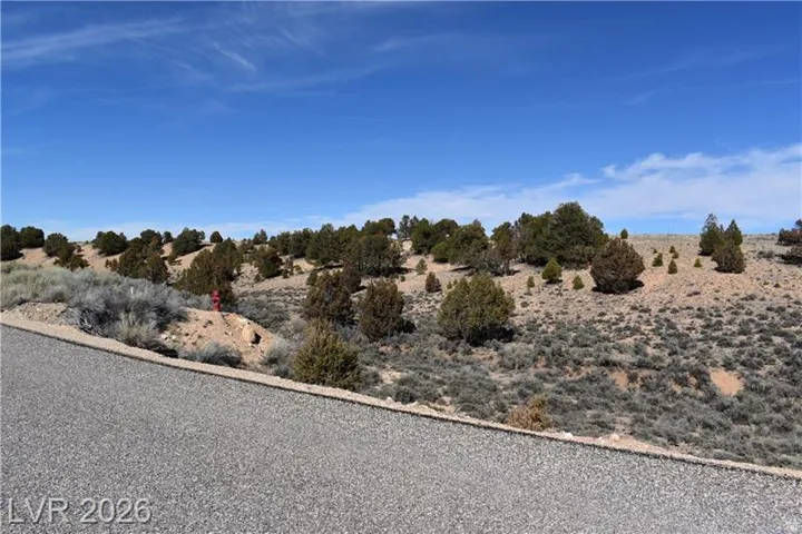 View of nature with a desert landscape and rural landscape