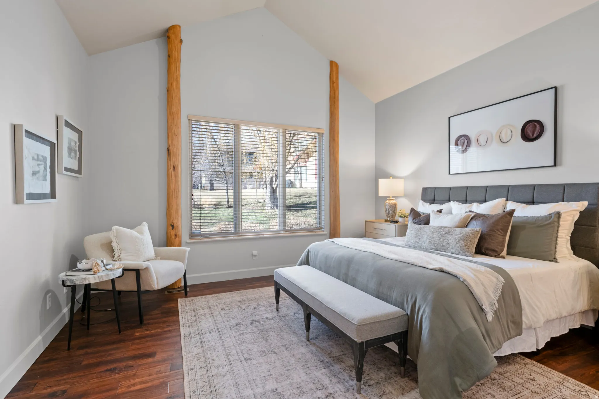 Spacious Primary suite with walk-in closet