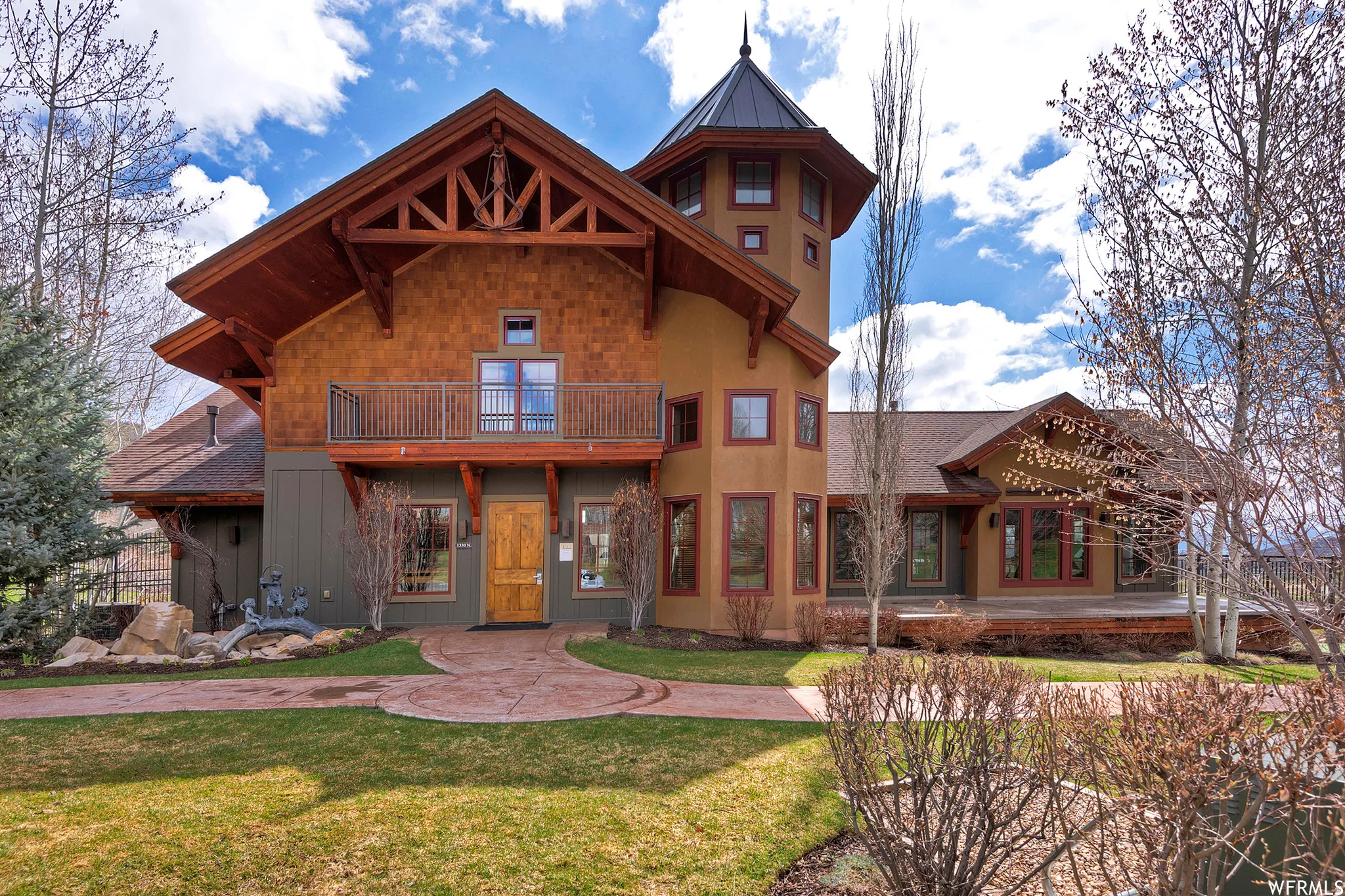 The main clubhouse