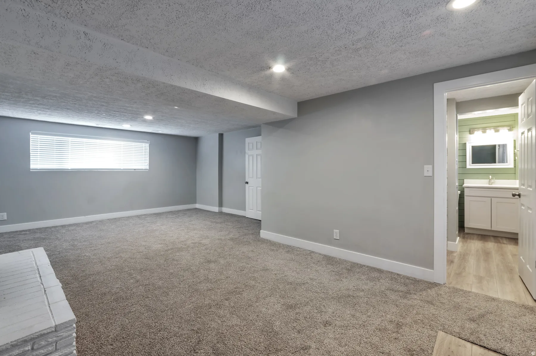 main unit basement living