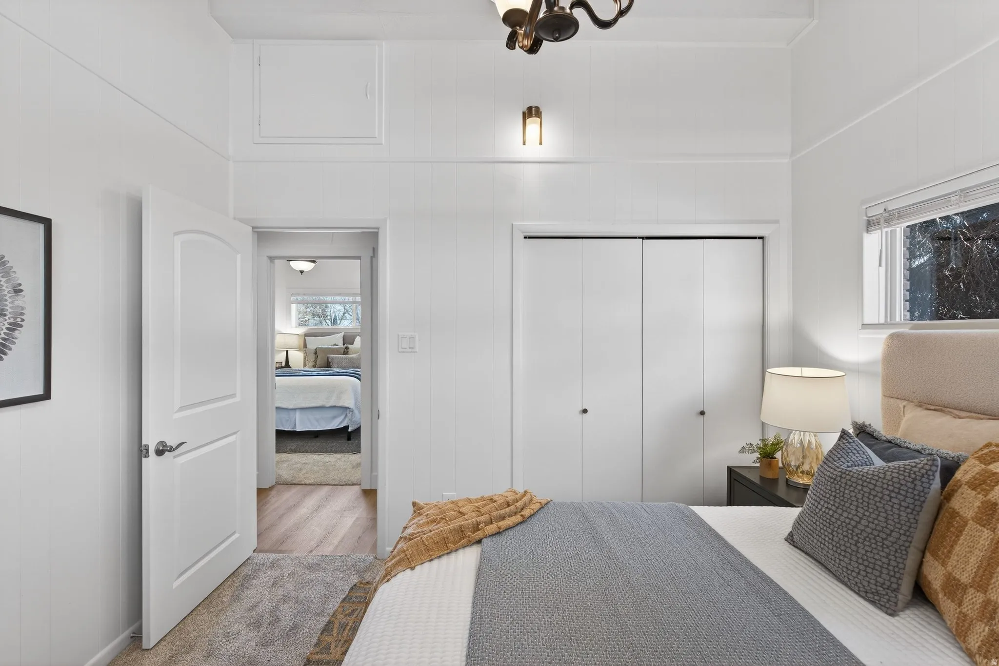 Light-filled and neutral, this flexible Bedroom #2 space is ready for your personal touch—ideal as a comfortable guest room, dedicated home office, or bright nursery.