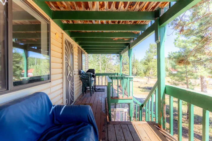 View of deck