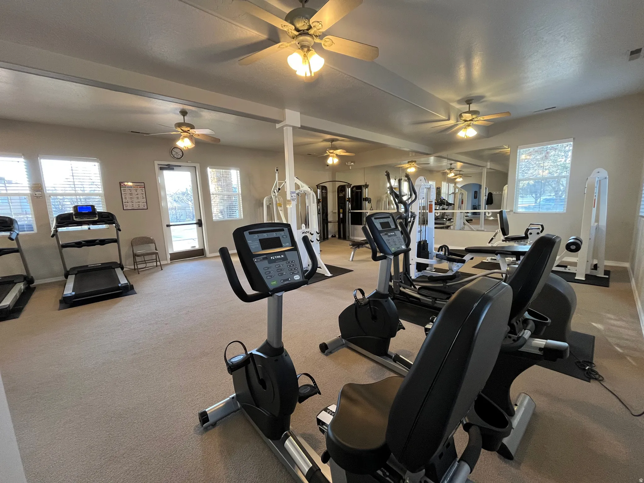 Clubhouse. View of exercise room