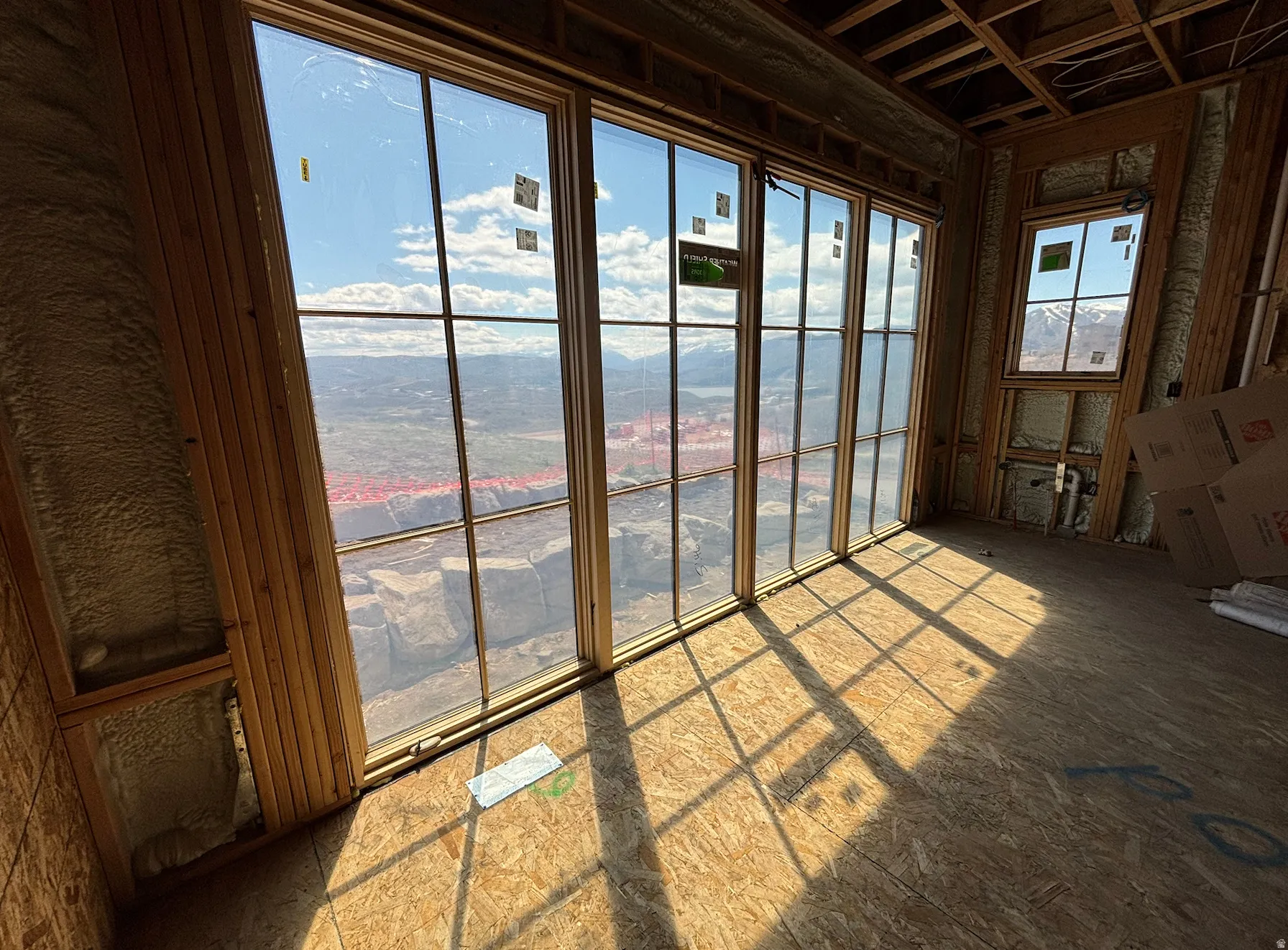 Master Bedroom view of Mount Timpanogos and Jordanelle Reservoir