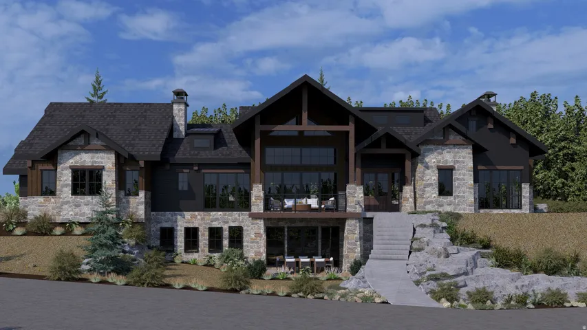 Rendering of Front of Home