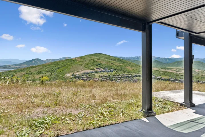 View of mountain background